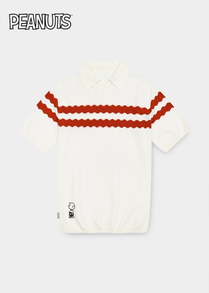 Poloshirt "Peanuts" - altweiß